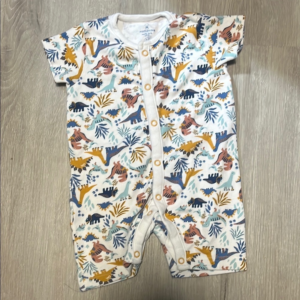Dinosaur Print Kids One Piece
